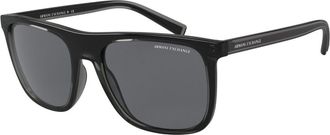A|X Armani Exchange AX4102SF Asian Fit 831887 Mens Sunglasses Black Size 57
