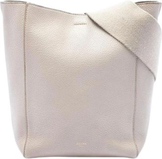 Celine Pre-owned Small Seau Sangle Bag - Pre-owned - Mujer - Beige - ONE SIZE