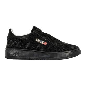 Autry Sneakers, female, Black, 6 UK, Black Rhinestone Sneaker