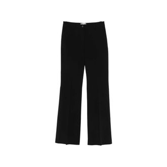 Via Masini 80 Wide Trousers, female, Black, Size: 2XS Trousers