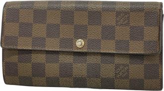 Louis Vuitton Ebene Long Wallet (Bi-Fold) (Pre-Owned)