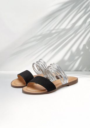 Lascana Womens Metallic Strappy Tanals