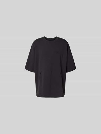 Maison Margiela T-Shirt mit Label-Stitching in Black, Gr&ouml;&szlig;e S