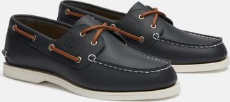 Timberland Bootsschuh TIMBERLAND CLASSIC BOAT BOAT SHOE, Damen, Gr. 37,5, nvy full grain, Leder, Schuhe Bootsschuh, Classic Bootsschuh aus Timberland Premium Led