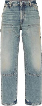 Philipp Plein Jeans, Heren, Blauw, W32, Katoen, Carpenter Jeans