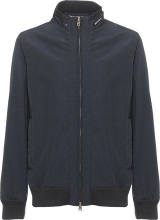 Woolrich Blue Spring Lewis Cotton Bomber