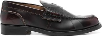 College Leather Loafers