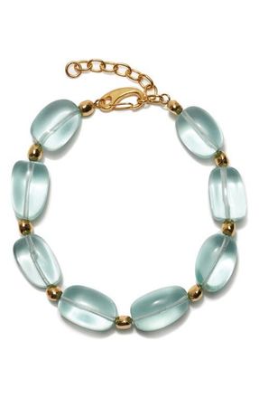 Lizzie Fortunato Lobos Collar Necklace in Blue at Nordstrom
