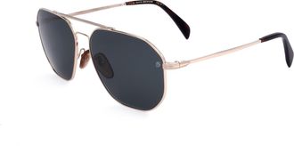 David Beckham Mens 60mm Gold Sunglasses DB1041-S-06J-60