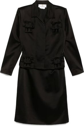 Givenchy Completo due pezzi Givenchy x John Galliano anni 90 - Nero