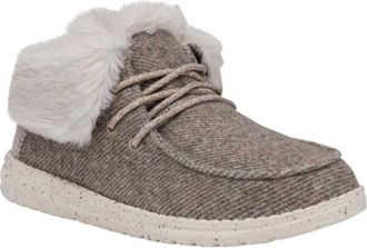 Hey Dude Womens Wendy Fold Shoes In Nut