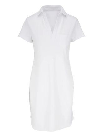 Frank & Eileen short-sleeve mini dress - women - Cotton - S - White