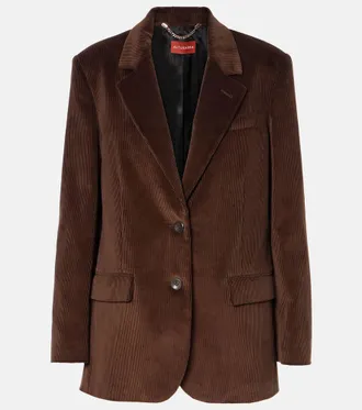 Altuzarra Blazer Jules in velluto di cotone