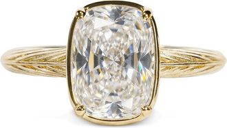 Sterling Forever Sterling Silver Mini Elongated Cushion Ring