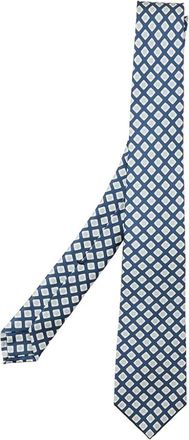 Kiton Cravatta - Heren - Stropdassen - Blauw - ONE Size - Accessoires