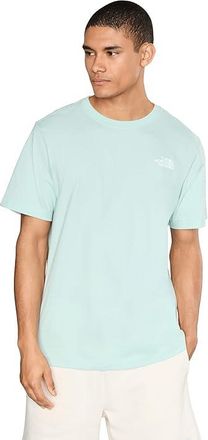 The North Face Evolution Box NSE Regular Short Sleeve T-Shirts Mens Clothing Opal Frost : 2XL, Cotton