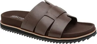 Kenneth Cole Reaction Calen Slide Sandal in Medium Brown at Nordstrom, Size 10