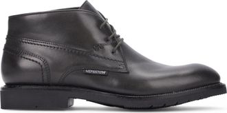 Mephisto Stijlvolle Veterschoen voor Heren - Heren - Veterlaarzen - Grijs - 40 EU - Leer - Schoenen