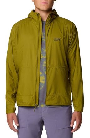 Mountain Hardwear Kor AirShell Hooded Jacket in Vetiver at Nordstrom, Size Xx-Large