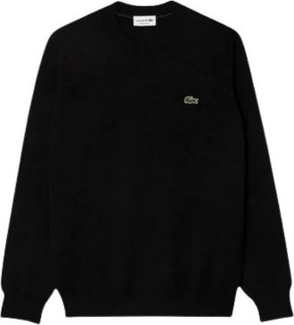 Lacoste Crew Neck Sweater - Heren - Ronde hals truien - Zwart - S - Truien & Vesten
