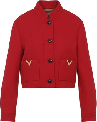 Valentino Mujer, Chaquetas, Rojo, Talla: S