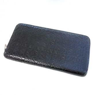 Loewe Navy Long Wallet (Bi-Fold) (Pre-Owned)