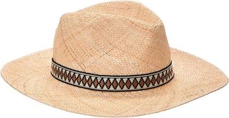 Bruno Magli Packable Straw Panama Hat