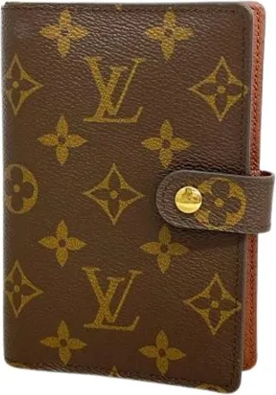 Louis Vuitton Vintage, unisex, Bruin, ONE Size, Pre-owned Vintage Canvas Wallet