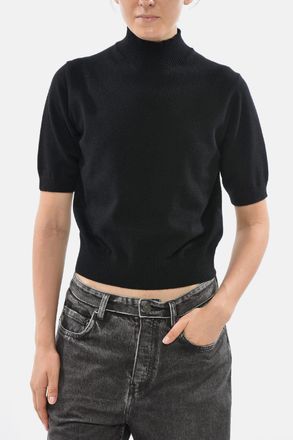 Dolce & Gabbana Pullover in Cashmere a Maniche Corte Dolce & Gabbana