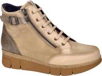 Fluchos Schoenen, Dames, Beige, 39 EU, Leer, India Veterboot