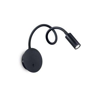 Netlighting Focus LED 1 Light Wall Light Black