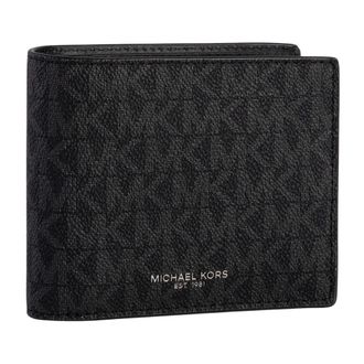Michael Kors Wallets & Cardholders, male, Black, Size: ONE SIZE Greyson Logo Slim Billfold Wallet