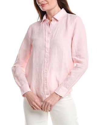 Brooks Brothers Cross Dye Linen Classic Shirt