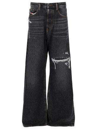 Diesel Loose High Rise Jeans