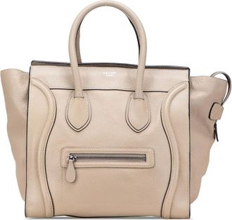 Celine Borsa tote mini in pelle di vitello 2012 - Marrone