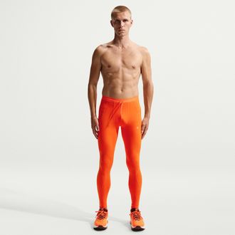 Nike Mens Nike ACG Wildsee Dri-FIT Base Layer Tights in Orange | IO0214-819