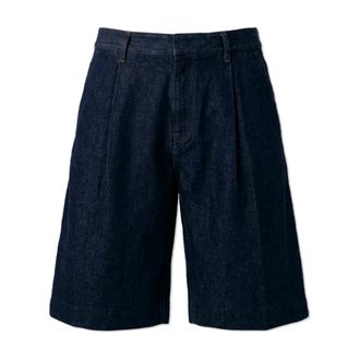 Frame Denim The Tailored Short - Dames - Denim shorts - Blauw - W26 - Katoen - Korte Broeken