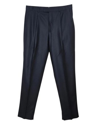 Ermenegildo Zegna pleated trousers - Blue