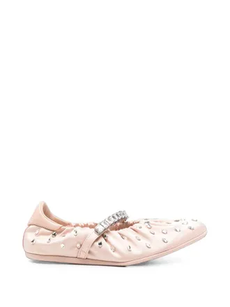 Jimmy Choo London Jade lederen balletten