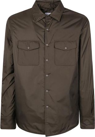Aspesi Casual Overhemd - Heren - Zomerjassen - Groen - XL - Katoen - Jassen