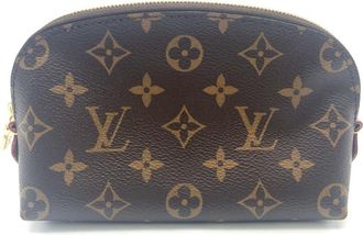 Louis Vuitton Monogram Brown Monogram Pouch Wash Bag (Pre-Owned)