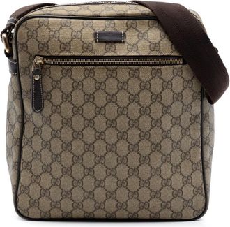 Gucci Pre-owned Gucci GG Supreme Crossbody 201448 204990
