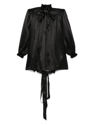 Balenciaga Camicia in raso - Nero