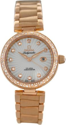 Omega Pre-owned Omega Ladymatic Automatic Diamond Ladies Watch 425.65.34.20.5