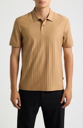 BOSS H-Parlay Cotton Polo in Medium Beige at Nordstrom, Size Xx-Large