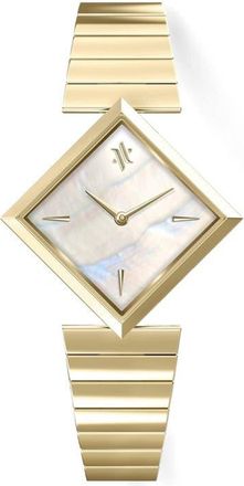 Vanna Luna Watch in White Pearl-Gold at Nordstrom