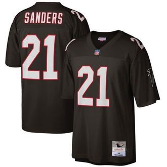 Mitchell & Ness Mens Mitchell & Ness Deion Sanders Black Atlanta Falcons Big & Tall 1992 Retired Player Replica Jersey at Nordstrom, Size X-Large