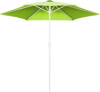 Oviala Lona para sombrilla recta de 3m verde