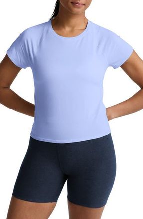 Beyond Yoga Breezeweight Active T-Shirt in Pastel Periwinkle at Nordstrom, Size X-Small
