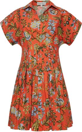 Cara Cara Nash mini-jurk met bloemenprint - Oranje